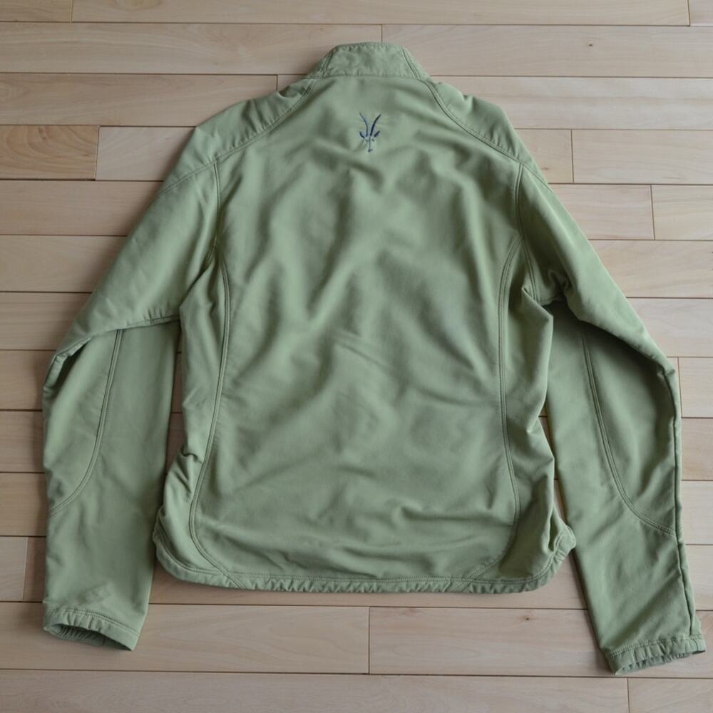 Ibex Climawool Softshell Windbreaker Jacket Size XL Light Lime Green - Picture 4 of 7
